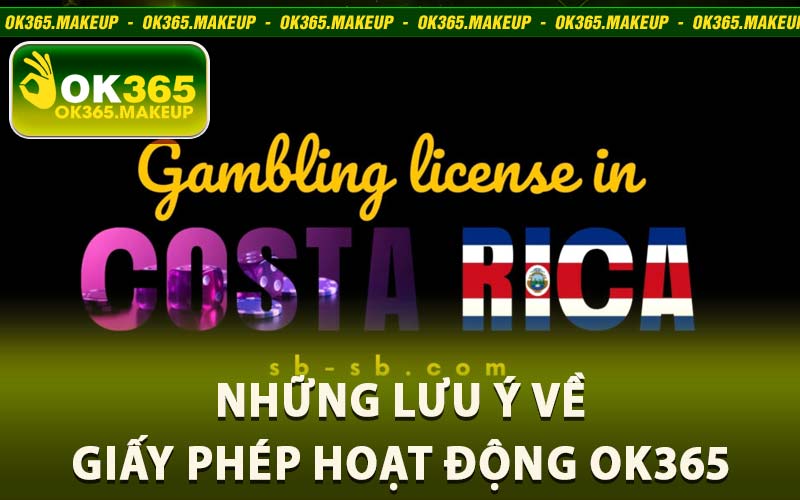 giấy phép hoạt động ok365